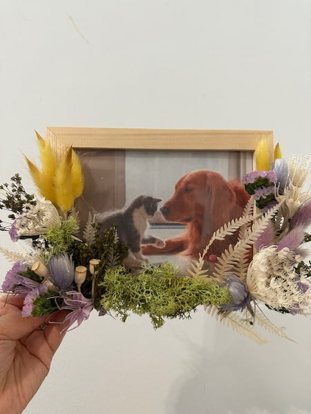 Dried Floral Picture Frame Workshop - Sunday, November 9, 2025 @ 1-2:30pm