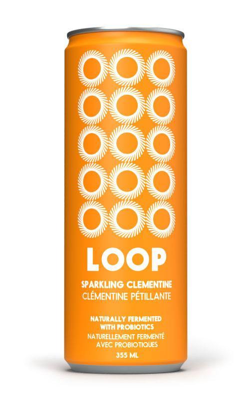 Loop Sparkling Clementine Probiotic Soda – Red Tape Brewery